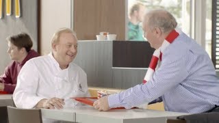 McDonalds Hüttengaudi ab 20122012  Werbung Mit Uli Hoeneß amp Alfons Schuhbeck [upl. by Eentruoc461]