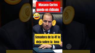 Macaco Cortes hace el ridículo Obedece a su patrón salinas pliego ultimahora noticias noroña [upl. by Aicnatsnoc]