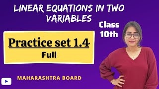 Statistics  Practice Set 64  SSC Class 10th Algebra  Maths 1  Maharashtra State Board Lesson 6 [upl. by Epuladaug]