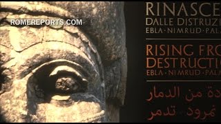 El arte destruido por ISIS en Siria e Irak renace en el Coliseo de Roma [upl. by Tybi]