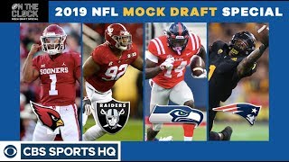 COMPLETE FIRST ROUND 2019 NFL MOCK DRAFT  CBS Sports HQ [upl. by Nodnil]