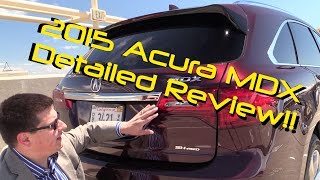 2015 Acura MDX DETAILED Review and Road Test [upl. by Compte]