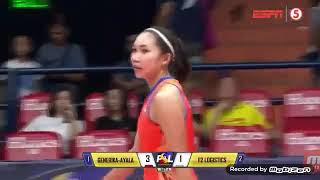 Fiola Ceballos solid facial hit to Michelle Cobb [upl. by Bergmann]