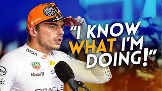 Max Verstappen FIRES BACK at Damon Hill [upl. by Ryle299]