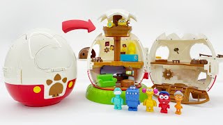 Egg House  Transforming toys Collection for Kids [upl. by Grail]