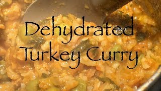 Dehydrated Turkey Curry and Rice Turn those leftovers onto tasty lightweight backpacking meals [upl. by Nedac]