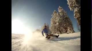 GoPro HD Bob Race at Mittagberg Germany Part2 Official Trailer2013 Rodeln am Mittag [upl. by Zendah193]