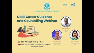 CBSE Career Guidance and Counselling Webinar for school students [upl. by Atiral622]