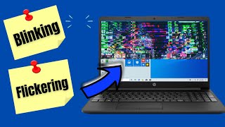 How to Fix Screen Blinking amp Flickering problem in Laptop or PC [upl. by Engis]