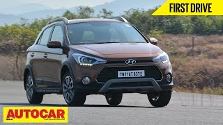 2015 Hyundai Active i20  First Drive Video Review  Autocar India [upl. by Anegue]