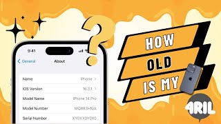 How Old is My iPhone Try This to Find Out [upl. by Ahsonek]