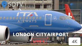 SDTV Fridays  London City Airport Live  26th July 2024 [upl. by Curson]