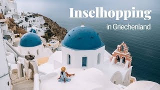 GRIECHENLAND  Inselhopping auf den Kykladen Santorini Paros Antiparos [upl. by Earla]