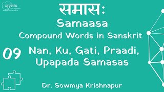 Samaasa 09  Nan Ku Gati Praadi Upapada Samasas  Dr Sowmya Krishnapur [upl. by Tamarah]