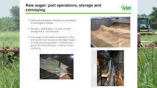 Refinery Operations amp the Effects of Raw Sugar Quality [upl. by Shah]