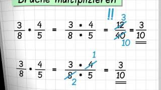 Bruchterme multiplizieren und dividieren [upl. by Meda]