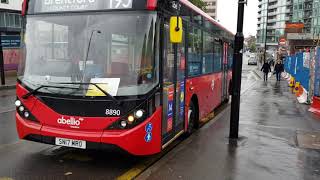 Here is the U4 bus And the 195 bus in Hayes amp Harlington [upl. by Nappy218]