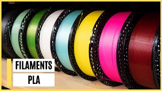 TOP 5  Les Meilleurs Filaments PLA pour Imprimante 3D en 2022 [upl. by Christyna]