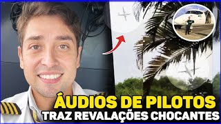 ÁUDIO DE PILOTOS TRAZ REVELAÇÃO CHOCANTE SOBRE O AVIÃO QUE CAIU EM VINHEDO [upl. by Aihtnys]