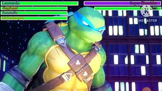 TMNT vs Super Shredder with healthbars  TMNT vs Shredder Fortnite Short Film [upl. by Glass849]