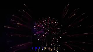 Niagara falls fireworks travel tourist automobile canada ontario niagarafallstravel [upl. by Odraner]