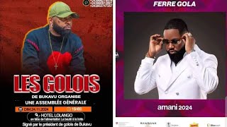 Ferre Gola 15 Novembre à Goma Festival AMANI [upl. by Normie]