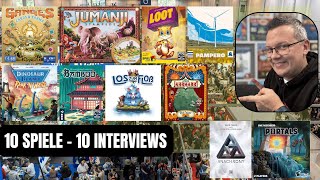 10 Spiele  10 Interviews  SPIEL 2024 Teil 2 [upl. by Jarlath63]