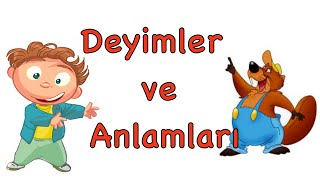 DEYİMLER VE ANLAMLARI [upl. by Anwahsak]