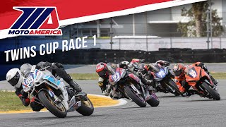 BellissiMoto Twins Cup Race 1 at Daytona 2024  FULL RACE  MotoAmerica [upl. by Bluh]