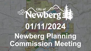 Planning Commission Meeting  January 11 2024 [upl. by Lasko]