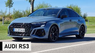 2022 Audi RS3 Limo 400PS Nun der Beste  Review Fahrbericht Test [upl. by Acined]