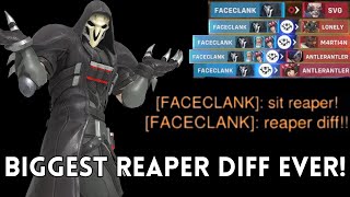 The Biggest REAPER DIFF Ever in Overwatch 2 overwatch2 [upl. by Bridwell]