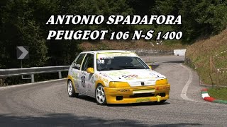 SALITA ALPE DEL NEVEGAL 2024  ANTONIO SPADAFORA  PEUGEOT 106 NS 1400  VIDEO BY BELLUNOVIDEO [upl. by Ailehs]