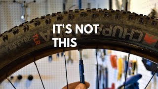 Number One Tubeless Hack  Seating difficult tubeless tires [upl. by Elamef]