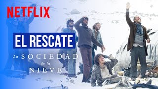 El rescate  La sociedad de la nieve  Netflix [upl. by Acnaib]