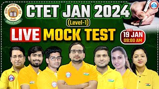 CTET Jan 2024  CTET 2024 Paper 1 Full Mock Test Analysis Live CTET Mock Paper Solution By RWA Team [upl. by Hgielyk]