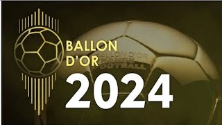 WHO AWARD WIN BALLON DOR 2024football subscribe ballondor [upl. by Adnirual911]