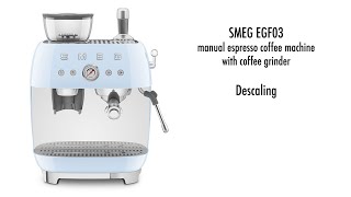 How to Easily Descale Your SMEG EGF03 Espresso Machine  StepbyStep Tutorial [upl. by Cohla301]