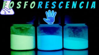 Fosforescencia Experimentos Espectaculares y Explicación [upl. by Koeninger550]