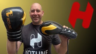 Hotline Lace Up BOXING GLOVES REVIEW [upl. by Airyk]