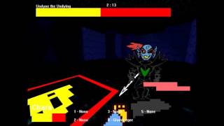 3d Undyne the Undying fight Undertale fan game [upl. by Assyn952]