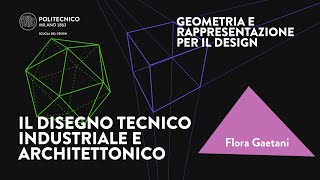 Il disegno tecnico industriale e architettonico Flora Gaetani [upl. by Airegin]