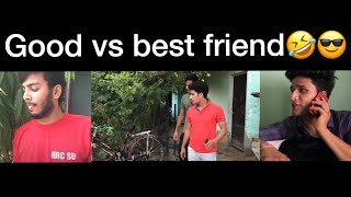 Good vs best friendvine  hunny sharma  featelvish yadav [upl. by Sorips]