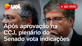 🔴 Senado ao vivo plenário vota indicação de Dino ao STF e de Gonet à PGR após aprovação em Sabatina [upl. by Malik294]