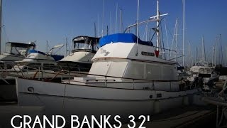 SOLD Used 1969 Grand Banks 32 Sedan in National City California [upl. by Annaek134]