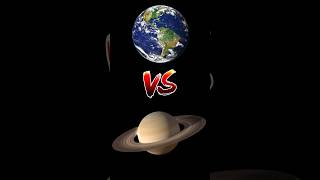 Earth vs Saturn shorts trending [upl. by Baptista521]