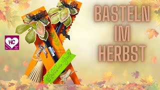 Basteltipp für den Herbst  Verpackung für Marker [upl. by Hayidah]