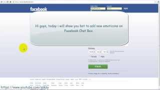 How to add new emoticons to Facebook Chat [upl. by Ahseenat]