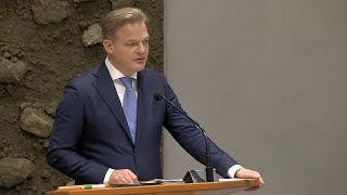 Inbreng Pieter Omtzigt tijdens het debat over de verkiezingsuitslag [upl. by Virgy264]