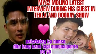 MYGZ MOLINO LATEST INTERVIEW DURING HIS GUEST IN TEKLA AND BOOBAY SHOW  RFD Channel MygzMolinovlogs [upl. by Gennifer]